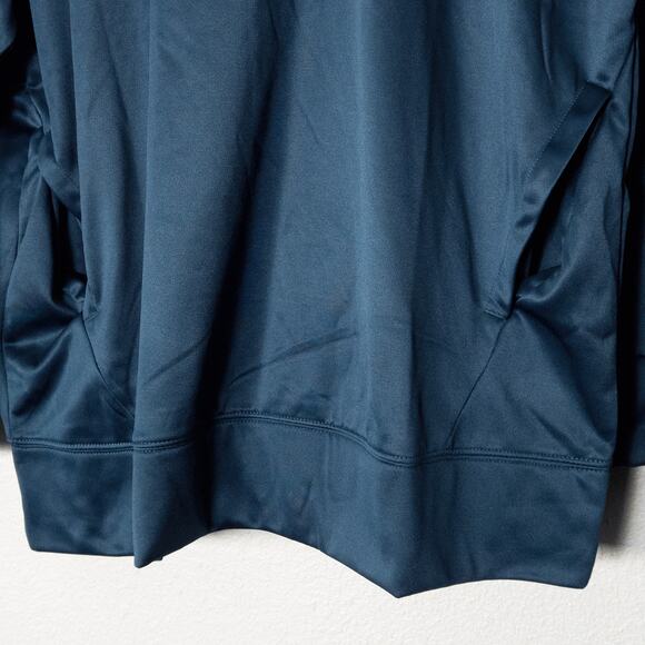 Adidas Aeroready Hoodie Blue Size L NWT Sportcore Clean Streetwear - Picture 5 of 10